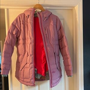 Nike Pink Ski & Snow Jacket with pants